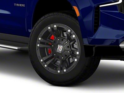 XD Monster II Matte Black 6-Lug Wheel; 20x9; 18mm Offset (21-25 Tahoe)