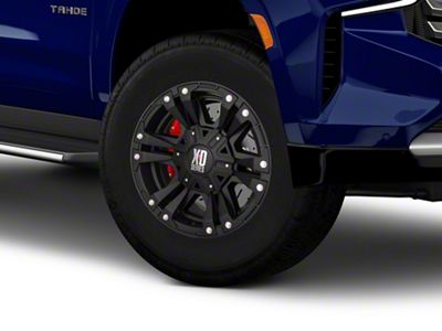 XD Monster II Matte Black 6-Lug Wheel; 18x10; -24mm Offset (21-26 Tahoe)