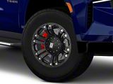 XD Monster Matte Black 6-Lug Wheel; 18x9; 18mm Offset (21-25 Tahoe)