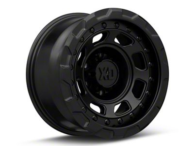 XD Storm Satin Black 6-Lug Wheel; 17x9; 0mm Offset (21-24 Tahoe)