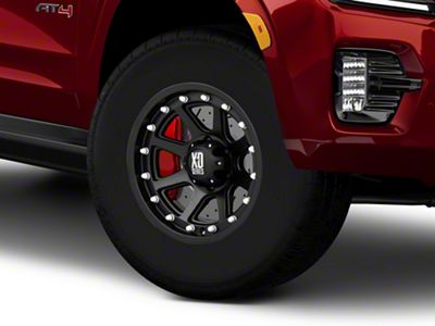 XD Addict Matte Black 6-Lug Wheel; 17x9; -12mm Offset (21-25 Yukon)