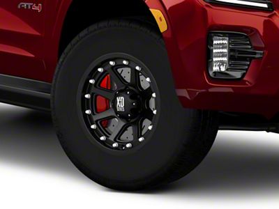 XD Addict Matte Black 6-Lug Wheel; 17x9; 18mm Offset (21-25 Yukon)
