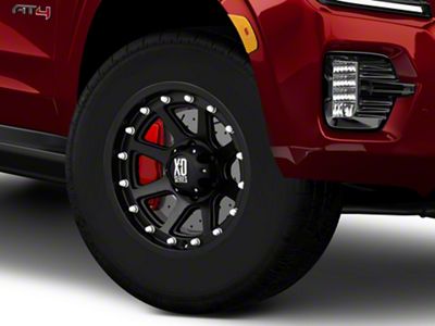 XD Addict Matte Black 6-Lug Wheel; 18x9; 18mm Offset (21-25 Yukon)