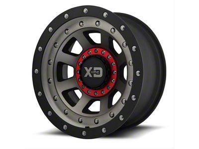 XD FMJ Satin Black with Dark Tint 6-Lug Wheel; 20x9; 0mm Offset (21-25 Yukon)