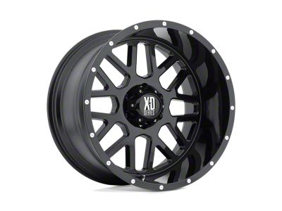 XD Grenade Satin Black 6-Lug Wheel; 20x10; -24mm Offset (21-25 Yukon)