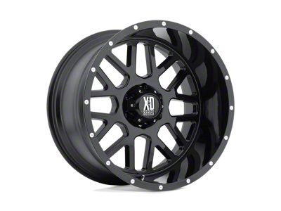 XD Grenade Satin Black 6-Lug Wheel; 20x10; -24mm Offset (21-24 Yukon)