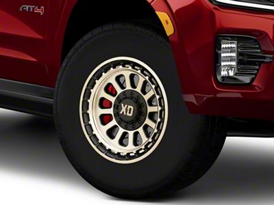XD Omega Satin Black with Bronze Tint 6-Lug Wheel; 17x9; 0mm Offset (21-26 Yukon)