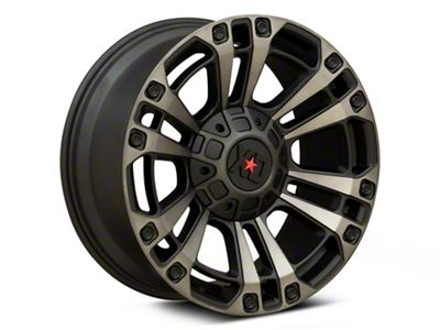 XD XD851 Satin Black with Gray Tint 6-Lug Wheel; 20x9; 0mm Offset (21-25 Yukon)