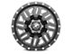 XF Offroad XF-201 Matte Black Milled 6-Lug Wheel; 17x9; 20mm Offset (07-13 Silverado 1500)
