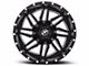 XF Offroad XF-201 Matte Black Milled 6-Lug Wheel; 20x9; 0mm Offset (07-14 Tahoe)
