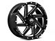 XF Offroad XF-205 Gloss Black Milled 6-Lug Wheel; 20x9; 0mm Offset (07-14 Tahoe)