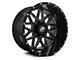 XF Offroad XF-211 Gloss Black Milled 6-Lug Wheel; 20x10; -12mm Offset (07-14 Tahoe)
