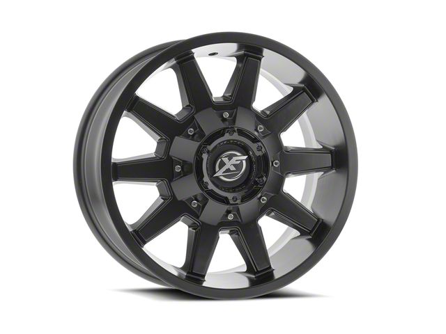 XF Offroad XF-219 All Matte Black 6-Lug Wheel; 18x9; 0mm Offset (07-14 Tahoe)