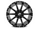 XF Offroad XF-219 Gloss Black Milled and Milled Dots 6-Lug Wheel; 18x9; 0mm Offset (07-14 Tahoe)