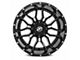 XF Offroad XF-222 Gloss Black Milled 6-Lug Wheel; 20x9; 12mm Offset (07-14 Tahoe)