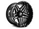 XF Offroad XF-223 Gloss Black Machined 6-Lug Wheel; 20x12; -44mm Offset (07-14 Tahoe)