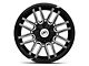 XF Offroad XF-232 Gloss Black Milled 6-Lug Wheel; 20x10; -12mm Offset (07-14 Tahoe)