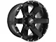 XF Offroad XF-214 Gloss Black with Gloss Black Inserts 5-Lug Wheel; 20x10; -12mm Offset (09-18 RAM 1500)