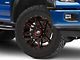 XF Offroad XF-218 Gloss Black Red Milled 6-Lug Wheel; 20x9; 12mm Offset (15-20 F-150)
