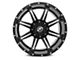 XF Offroad XF-215 Gloss Black Milled 6-Lug Wheel; 20x9; 12mm Offset (23-24 Canyon)