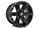 XF Offroad XF-214 Gloss Black with Gloss Black Inserts 5-Lug Wheel; 20x12; -44mm Offset (05-11 Dakota)