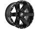 XF Offroad XF-214 Gloss Black with Gloss Black Inserts 6-Lug Wheel; 22x12; -44mm Offset (21-24 F-150)