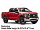 XF Offroad XF-224 Gloss Black Red Milled 6-Lug Wheel; 20x10; -12mm Offset (21-24 F-150)