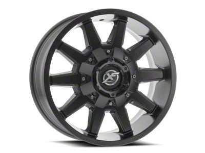 XF Offroad XF-219 Matte Black 6-Lug Wheel; 17x9; 12mm Offset (15-20 F-150)