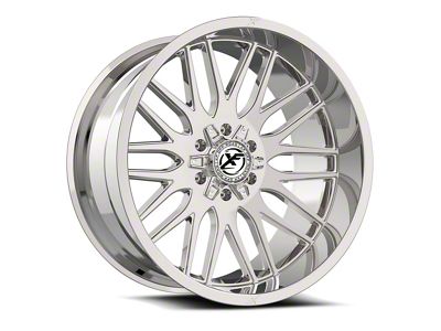 XF Offroad XF-240 Chrome 8-Lug Wheel; 24x14; -76mm Offset (17-22 F-250 Super Duty)
