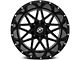 XF Offroad XF-211 Gloss Black Milled 6-Lug Wheel; 24x14; -76mm Offset (19-24 RAM 1500)