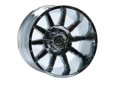 XF Offroad XF-219 Chrome 5-Lug Wheel; 20x10; -12mm Offset (02-08 RAM 1500, Excluding Mega Cab)