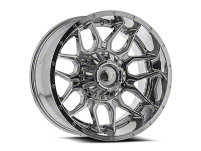 XF Offroad XF-222 Chrome 5-Lug Wheel; 26x14; -76mm Offset (02-08 RAM 1500, Excluding Mega Cab)