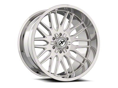 XF Offroad XF-240 Chrome 8-Lug Wheel; 24x14; -76mm Offset (06-08 RAM 1500 Mega Cab)