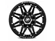 XF Offroad XF-204 Matte Black 8-Lug Wheel; 20x9; 12mm Offset (20-24 Sierra 2500 HD)