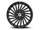 XF Offroad XF-239 Gloss Black Milled 8-Lug Wheel; 22x12; -44mm Offset (20-24 Silverado 3500 HD SRW)