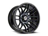 XF Offroad XF-232 Gloss Black and Machined Titanium Double Dark Tint 6-Lug Wheel; 20x10; -12mm Offset (21-26 Yukon)