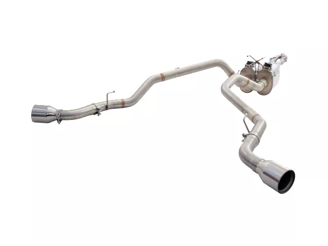 XForce Varex Dual Exhaust System with Polished Tips; Side Exit (09-18 5.7L RAM 1500)