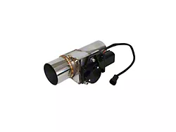 XForce Electronic Exhaust Control Valve Cutout Kit; 2.50-Inch (Universal; Some Adaptation May Be Required)