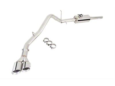 XForce Varex Single Exhaust System with Polished Tip; Side Exit (11-18 5.3L Sierra 1500)