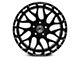 XFX Flow XFX-301 Gloss Black Milled 5-Lug Wheel; 20x12; -44mm Offset (09-18 RAM 1500)