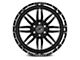 XFX Flow XFX-303 Gloss Black Milled 5-Lug Wheel; 18x10; 0mm Offset (05-11 Dakota)