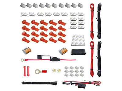 XK Glow 10-Piece LED Rock Light Kit; White (Universal; Some Adaptation May Be Required)