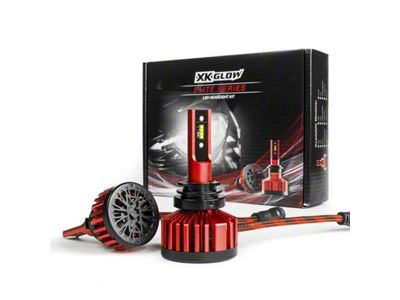 XK Glow ELITE Series LED Headlight Bulbs; H13 (04-14 F-150 w/ Factory Halogen Headlights)