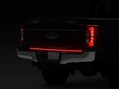 XK Glow 60-Inch Tailgate LED Light Bar with Sequential Turn Signal (Universal; Some Adaptation May Be Required)