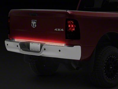 XK Glow 60-Inch Tailgate LED Light Bar with Sequential Turn Signal (Universal; Some Adaptation May Be Required)