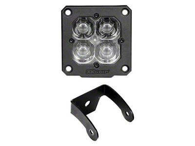 XK Glow C3 Flush Mount LED Cube Light; Fog Beam (Universal; Some Adaptation May Be Required)
