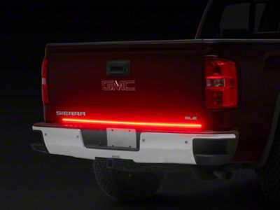 XK Glow 60-Inch Tailgate LED Light Bar with Sequential Turn Signal (Universal; Some Adaptation May Be Required)