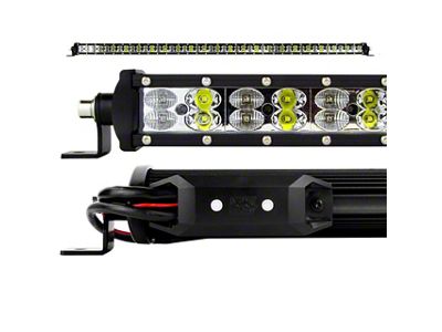 XK Glow App Controlled 50-Inch RGBW LED Light Bar with Mounting Brackets (Universal; Some Adaptation May Be Required)
