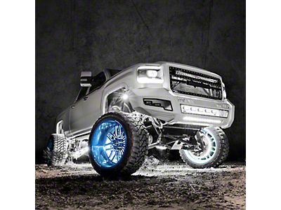 ECCPP Chrome Complete Rear Bumper for 1999-07 Chevy Silverado Sierra 2500HD 3500
