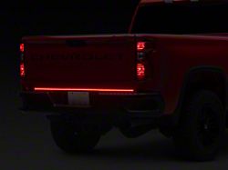 XK Glow 60-Inch Tailgate LED Light Bar with Sequential Turn Signal (Universal; Some Adaptation May Be Required)